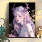 Lámina decorativa de cuento de hadas encantado