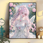 Lámina decorativa de cuento de hadas encantado