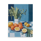 Lámina decorativa mesa con frutas