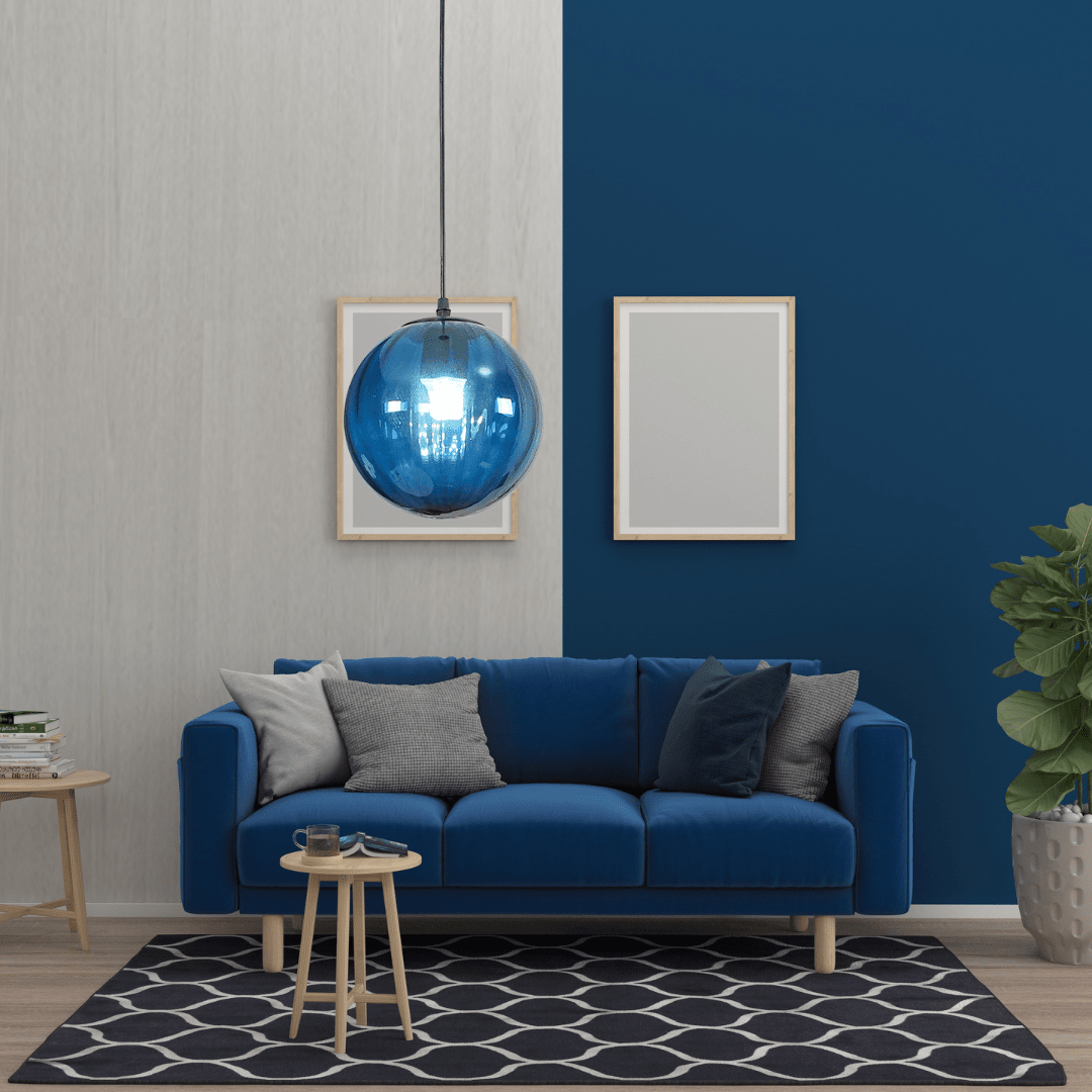 Lámpara colgante de cristal con luz regulable