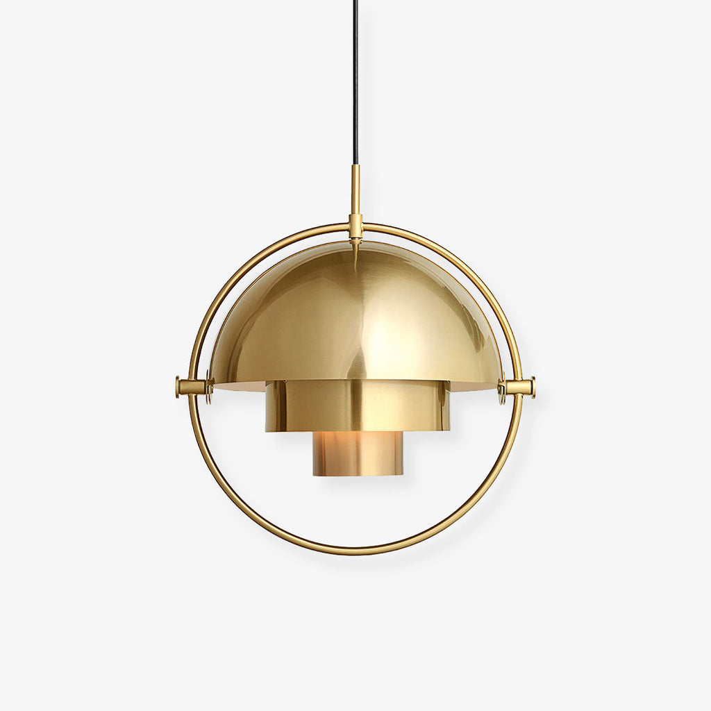 Lámpara colgante geométrica con esfera ajustable Bauhaus moderna para cocina
