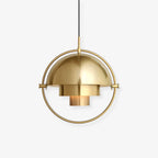 Lámpara colgante geométrica con esfera ajustable Bauhaus moderna para cocina