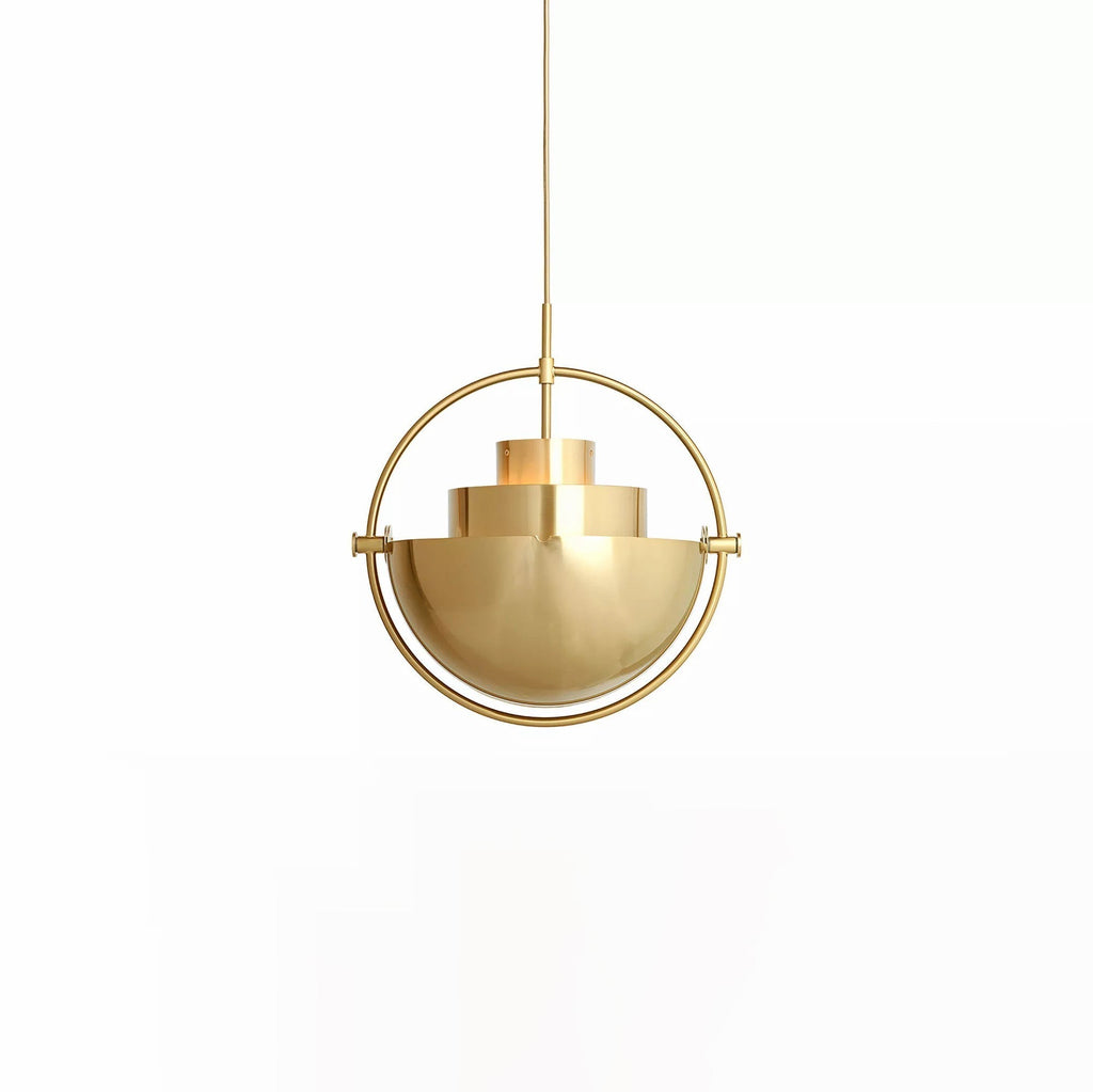 Lámpara colgante geométrica con esfera ajustable Bauhaus moderna para cocina