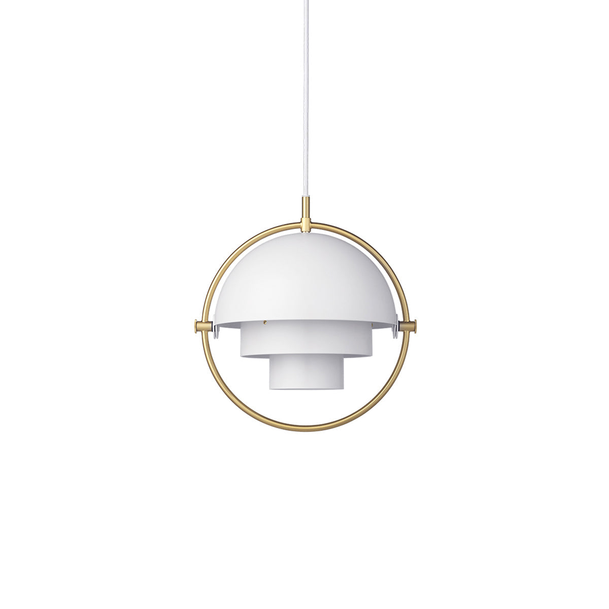 Lámpara colgante geométrica con esfera ajustable Bauhaus moderna para cocina