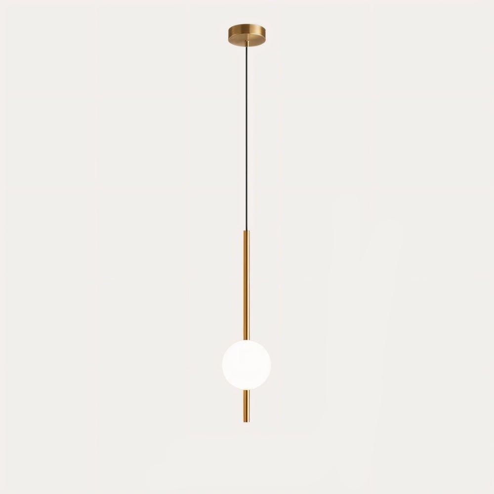 Lámpara colgante LED Afzal con diseño nórdico minimalista y altura ajustable