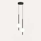 Lámpara colgante LED Afzal con diseño nórdico minimalista y altura ajustable