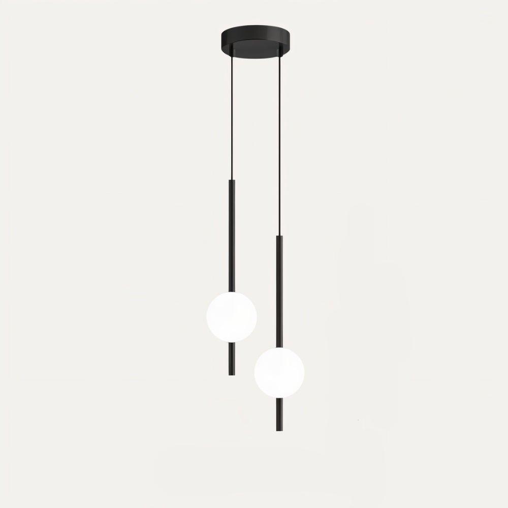 Lámpara colgante LED Afzal con diseño nórdico minimalista y altura ajustable