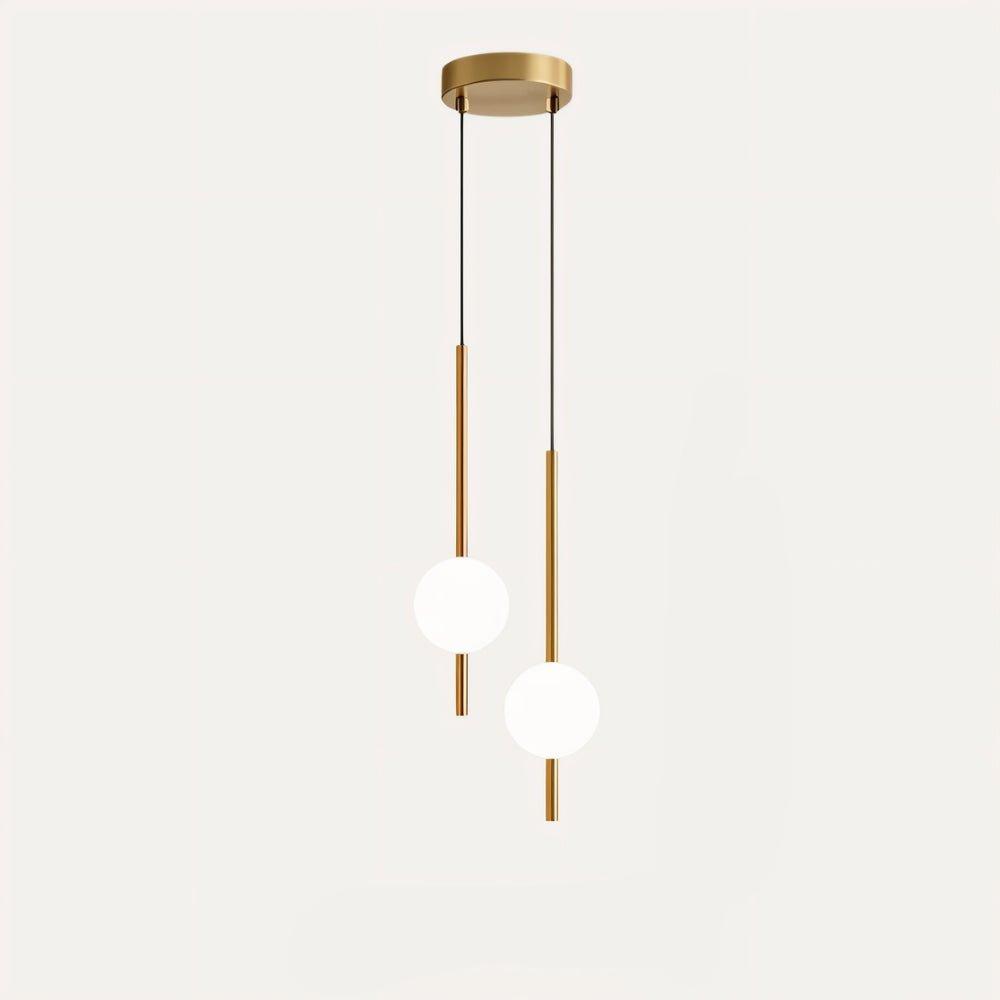 Lámpara colgante LED Afzal con diseño nórdico minimalista y altura ajustable