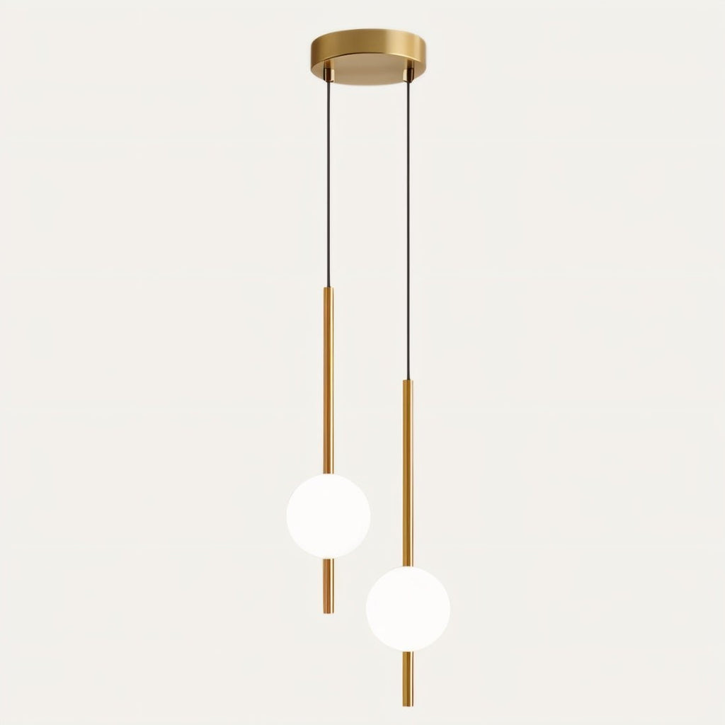 Lámpara colgante LED Afzal con diseño nórdico minimalista y altura ajustable