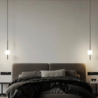 Lámpara colgante LED Afzal con diseño nórdico minimalista y altura ajustable