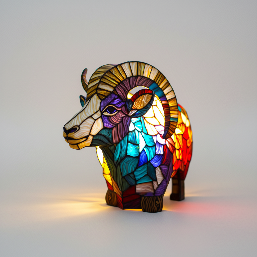 Lámpara de mesa artística LightArt