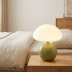 Lámpara de mesa con forma de seta para luz ambiental suave