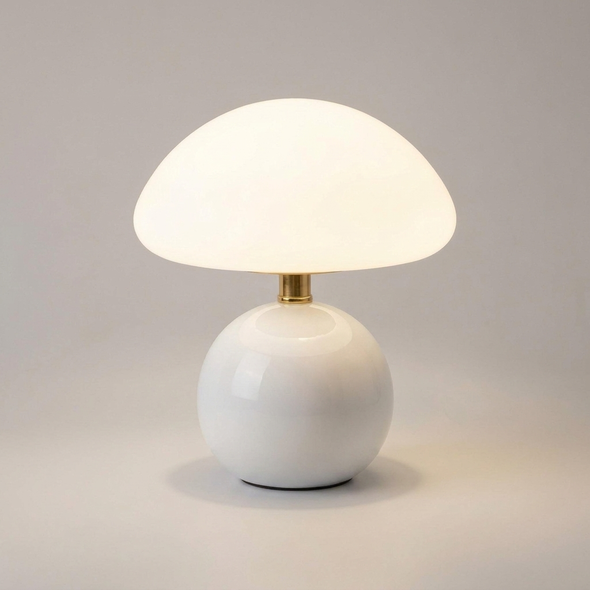 Lámpara de mesa con forma de seta para luz ambiental suave