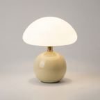 Lámpara de mesa con forma de seta para luz ambiental suave