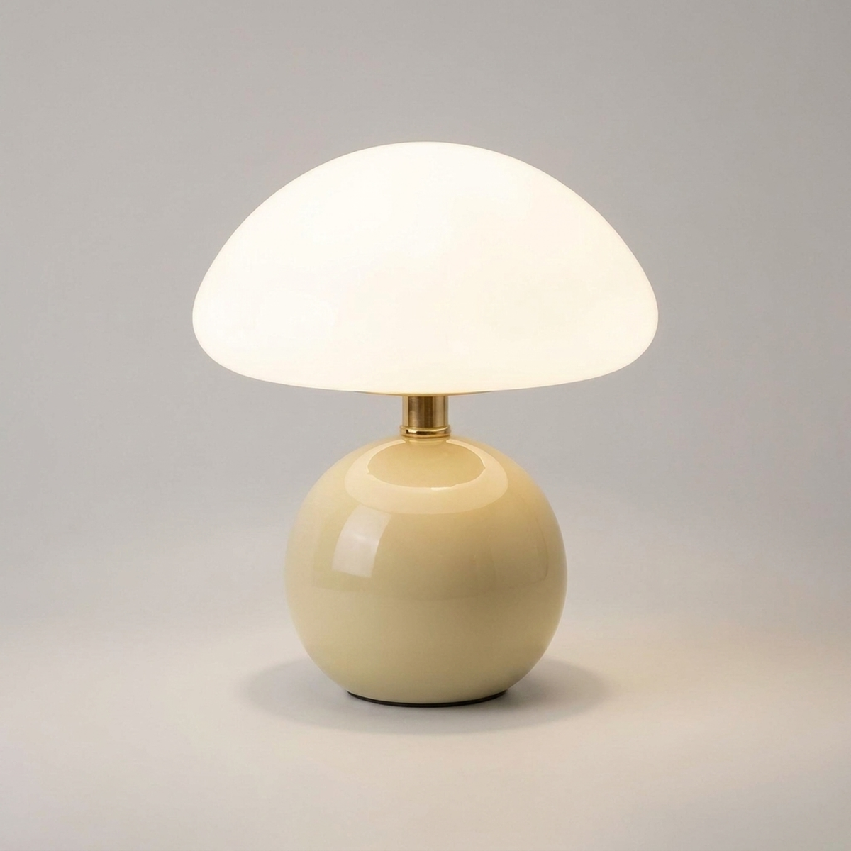 Lámpara de mesa con forma de seta para luz ambiental suave