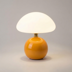 Lámpara de mesa con forma de seta para luz ambiental suave