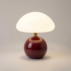 Lámpara de mesa con forma de seta para luz ambiental suave