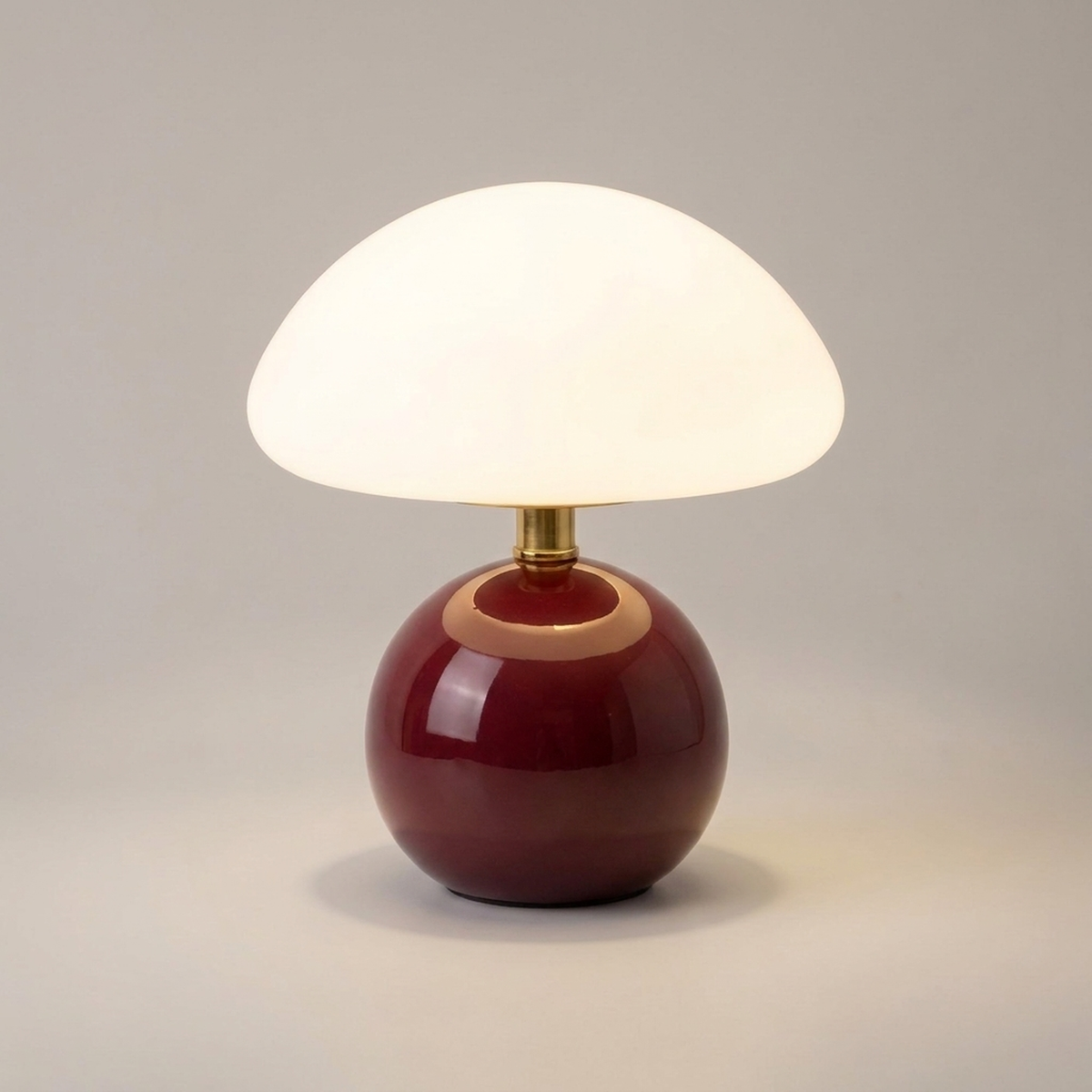 Lámpara de mesa con forma de seta para luz ambiental suave