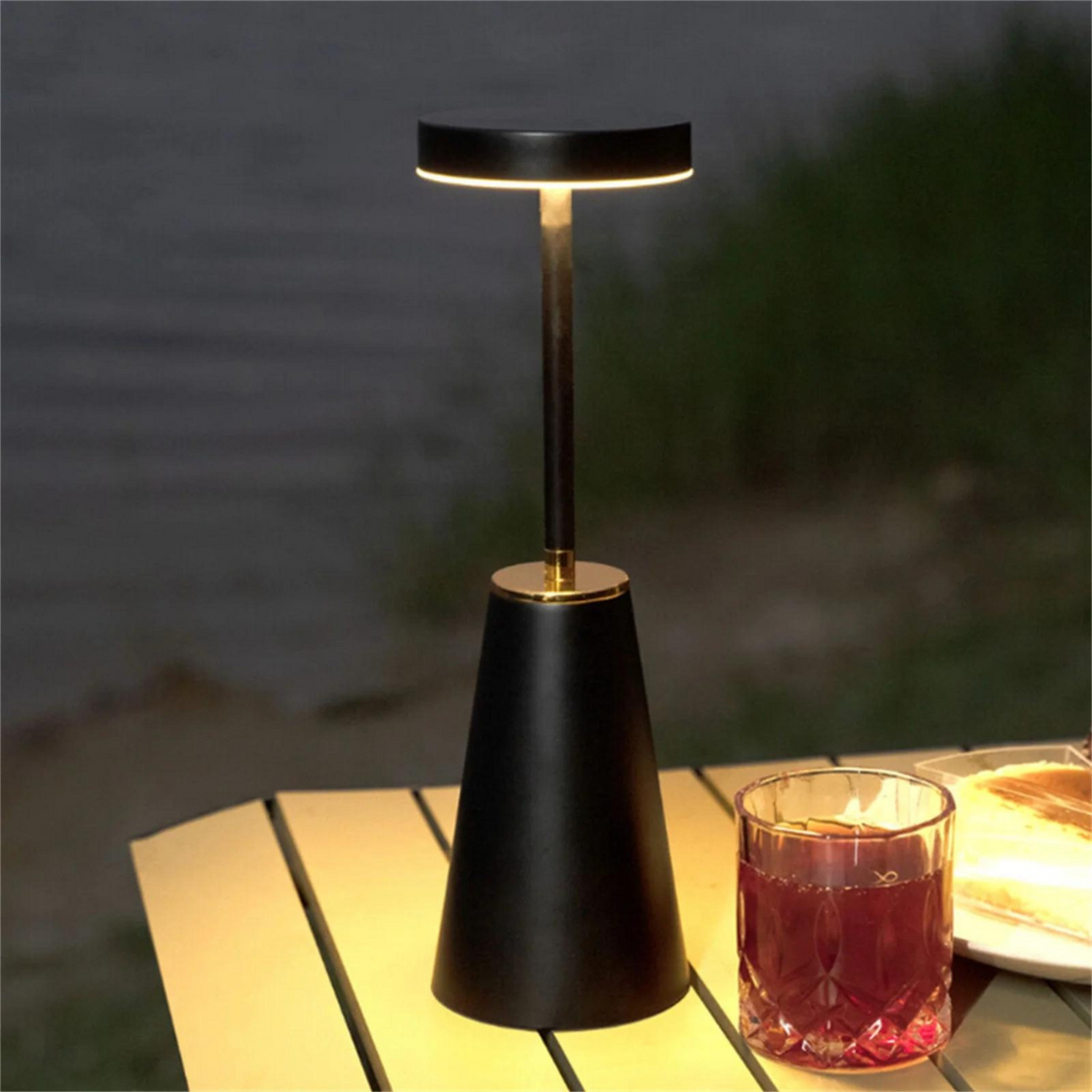 Lámpara de mesa inalámbrica recargable
