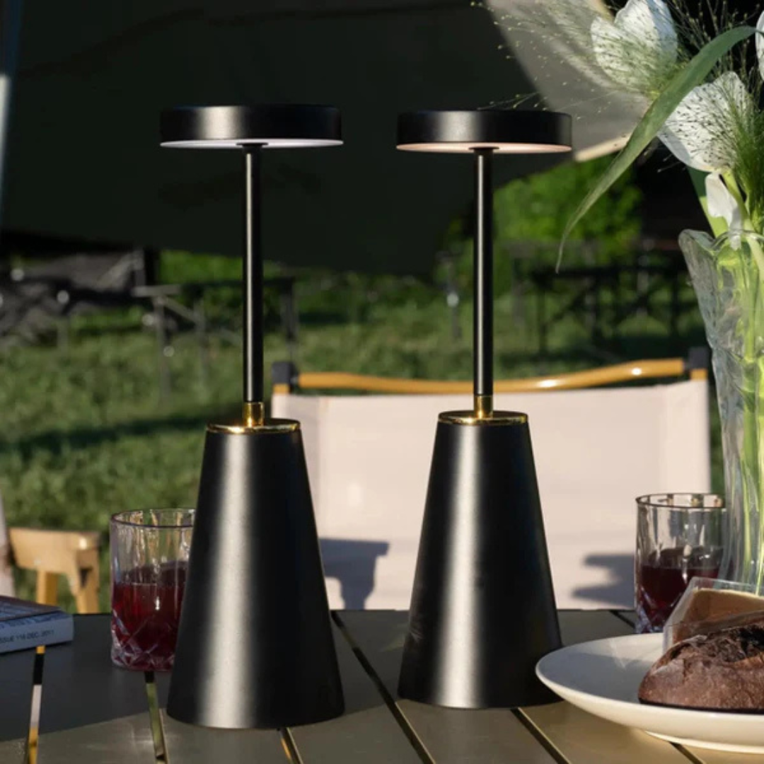 Lámpara de mesa inalámbrica recargable