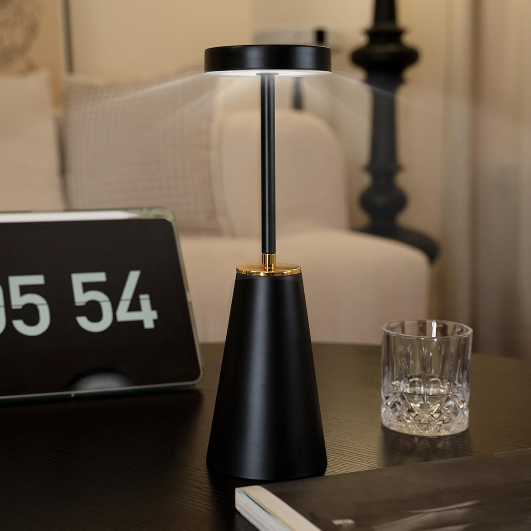 Lámpara de mesa inalámbrica recargable