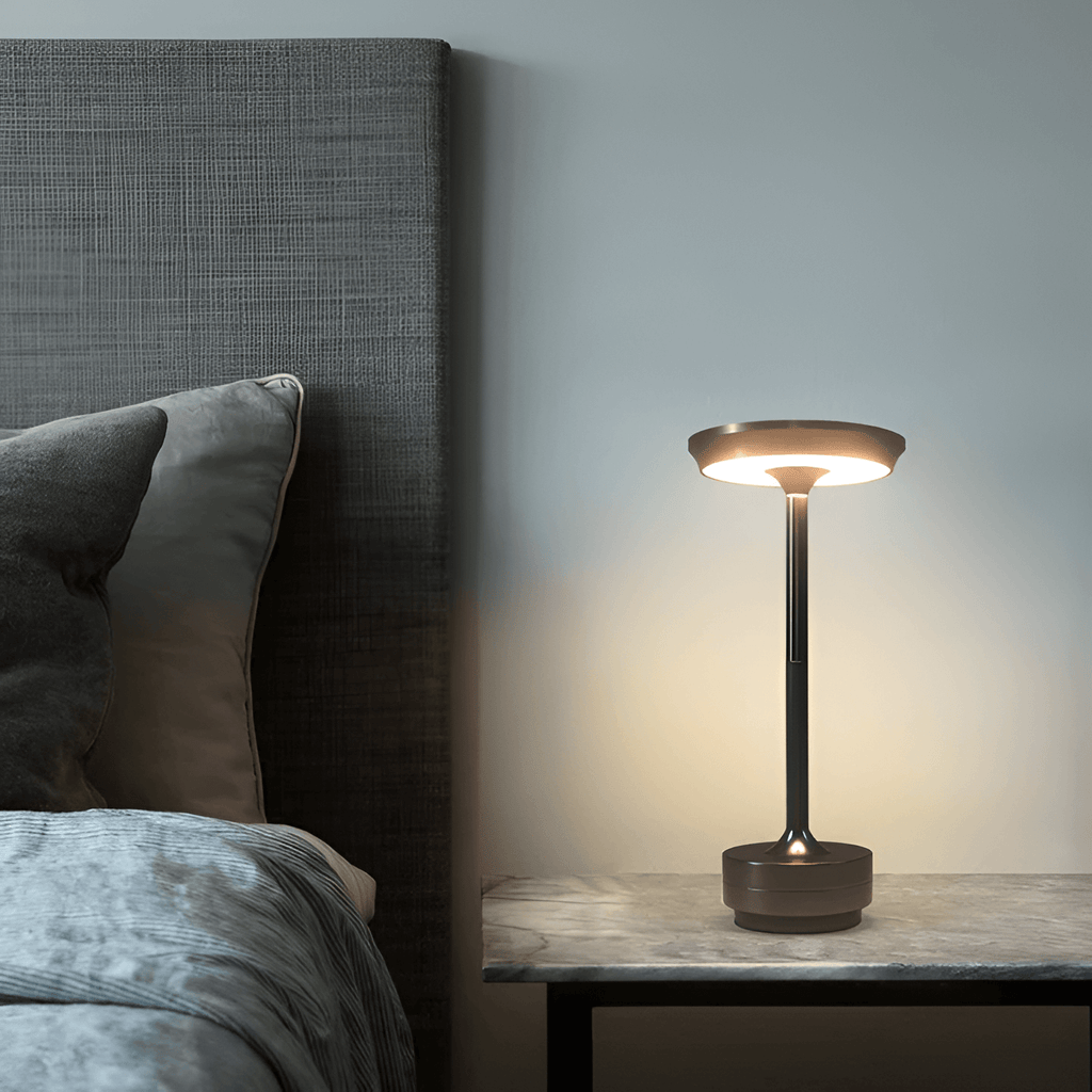 Lámpara de mesa LED inalámbrica recargable AmiGlow