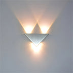 Lámpara de pared LED triangular moderna Light