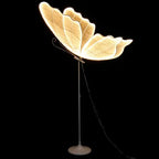 Lámpara de techo elegante con mariposas colgantes