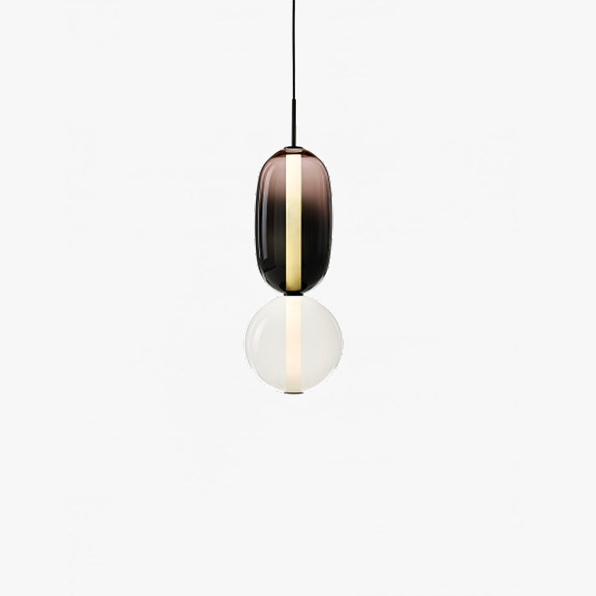 Lámpara decorativa con efecto azúcar