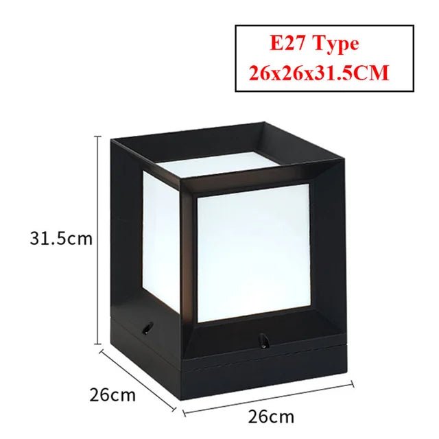 Lámpara LED de exterior para entrada, jardín y caminos