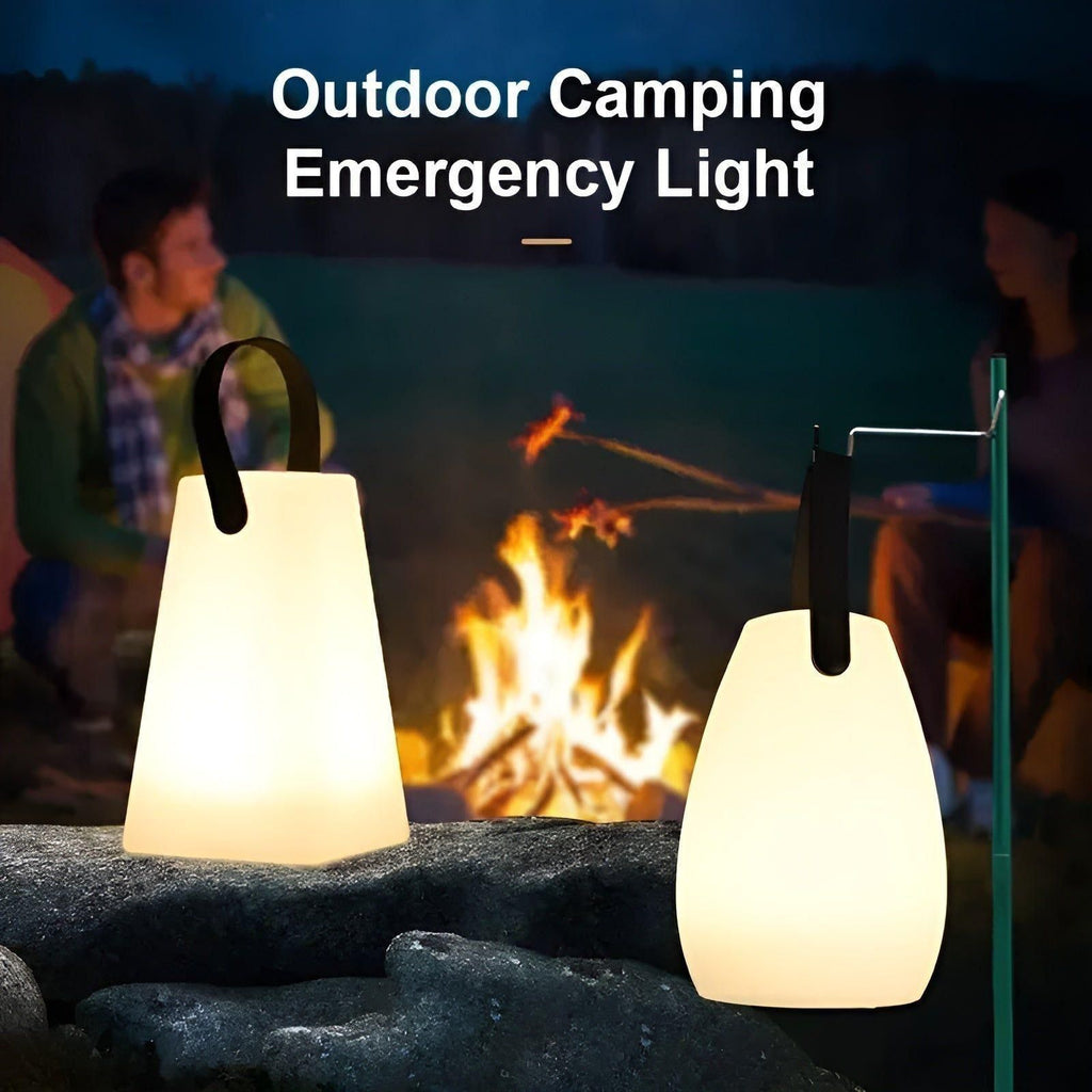 Lámpara LuminaFusion – Lámpara de mesa portátil resistente al agua con mando a distancia