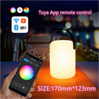 Lámpara LuminaFusion – Lámpara de mesa portátil resistente al agua con mando a distancia