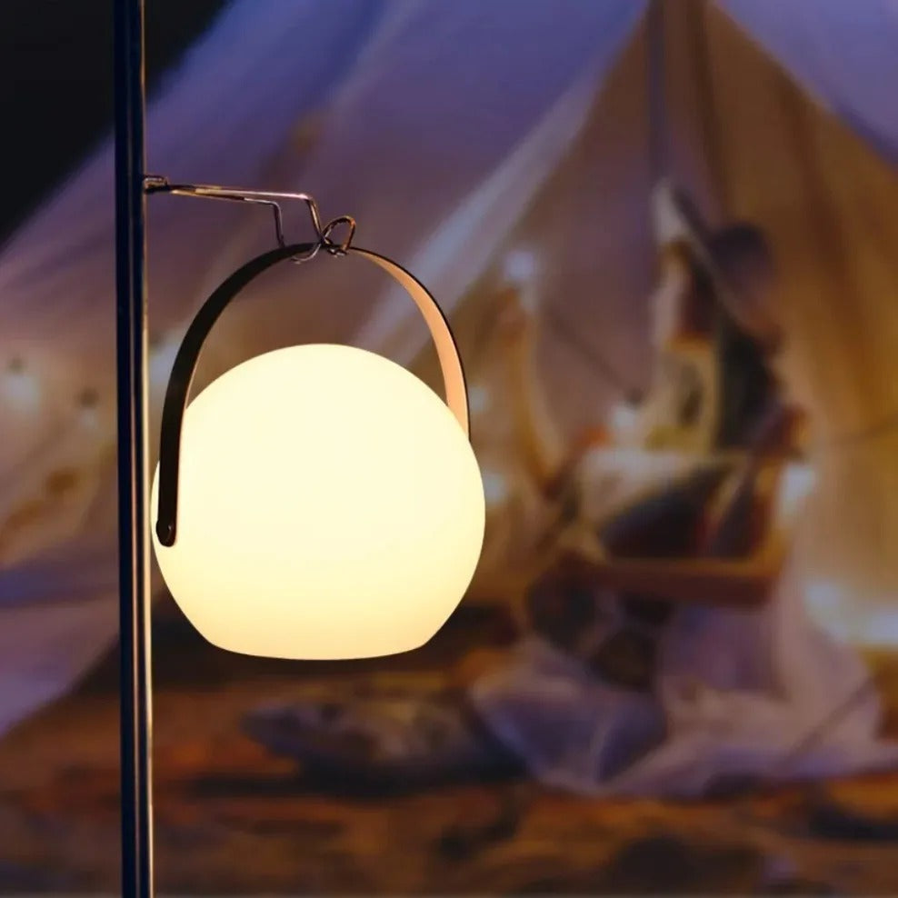 Lámpara LuminaFusion – Lámpara de mesa portátil resistente al agua con mando a distancia
