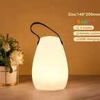 Lámpara LuminaFusion – Lámpara de mesa portátil resistente al agua con mando a distancia