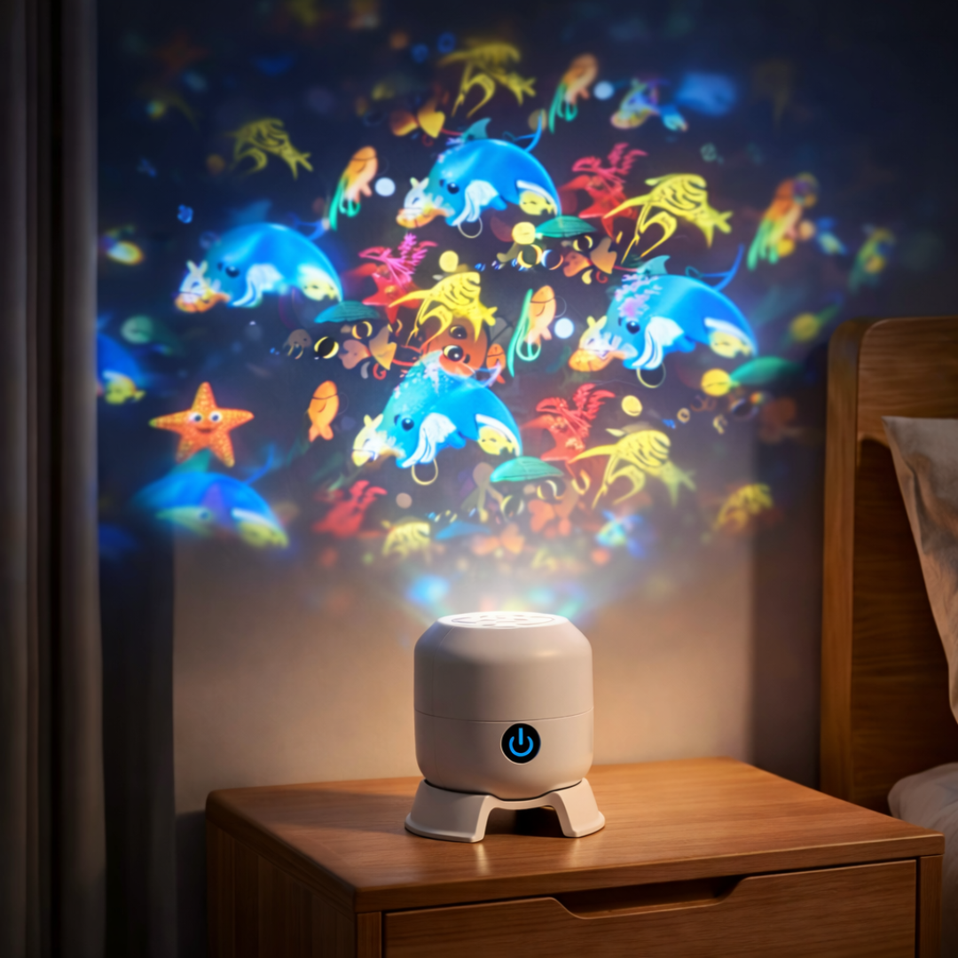 Lámpara proyector LED giratoria