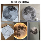 Lámpara de techo o pared 3D LED Luna o Tierra 24-80 cm
