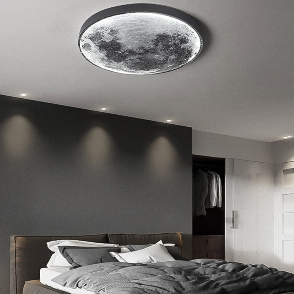 Lámpara de techo o pared 3D LED Luna o Tierra 24-80 cm