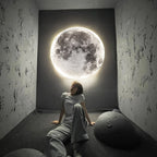 Lámpara de techo o pared 3D LED Luna o Tierra 24-80 cm