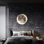 Lámpara de techo o pared 3D LED Luna o Tierra 24-80 cm