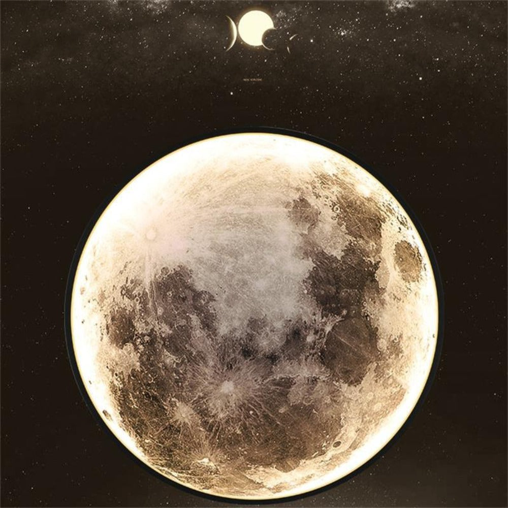 Lámpara de techo o pared 3D LED Luna o Tierra 24-80 cm