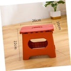 Langley | Taburete plegable con asa integrada para cocina, baño y uso diario