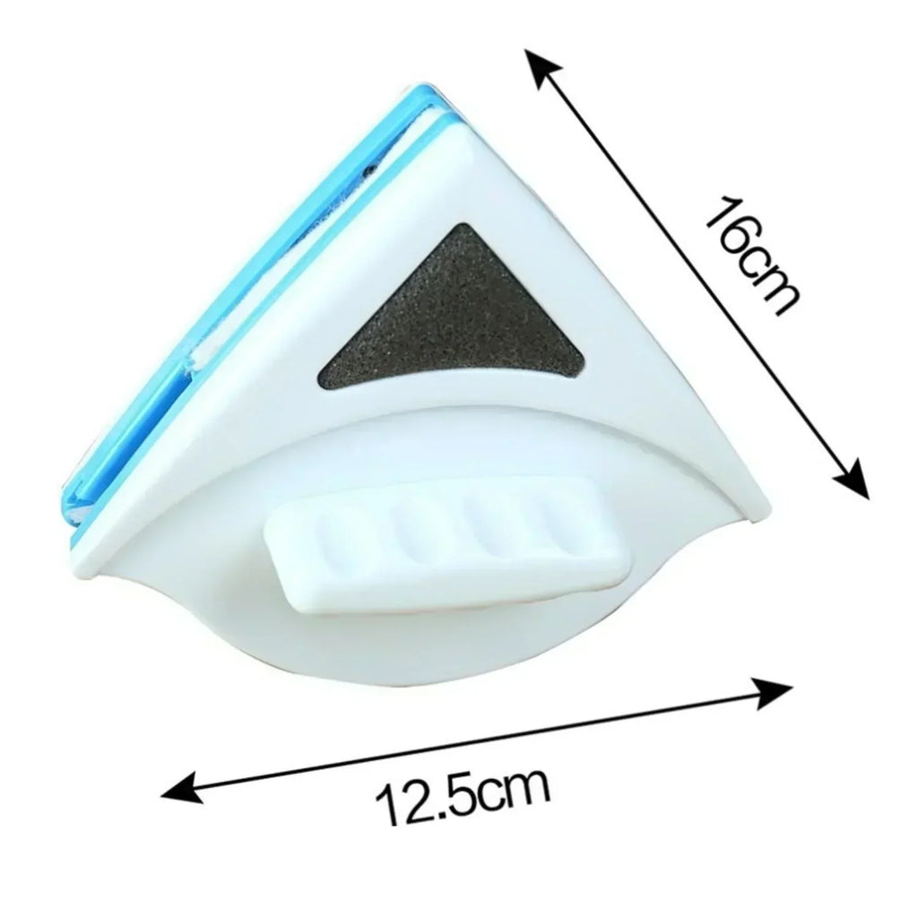 Limpiacristales magnético, doble cara para vidrio de 3–8 mm, sin rayas