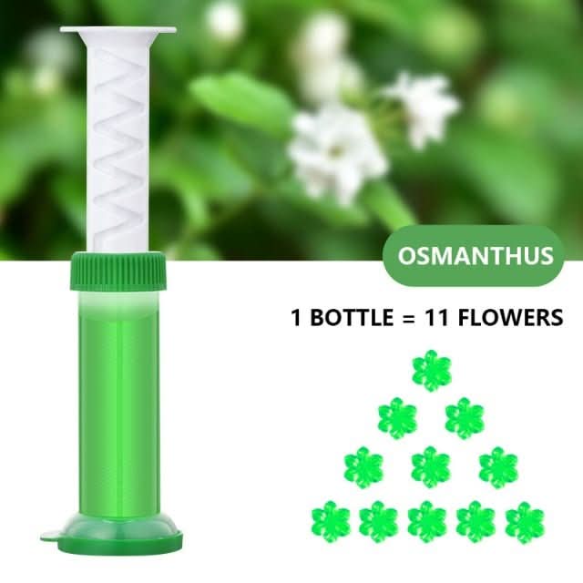 Limpiador de inodoro y ambientador con aroma floral duradero
