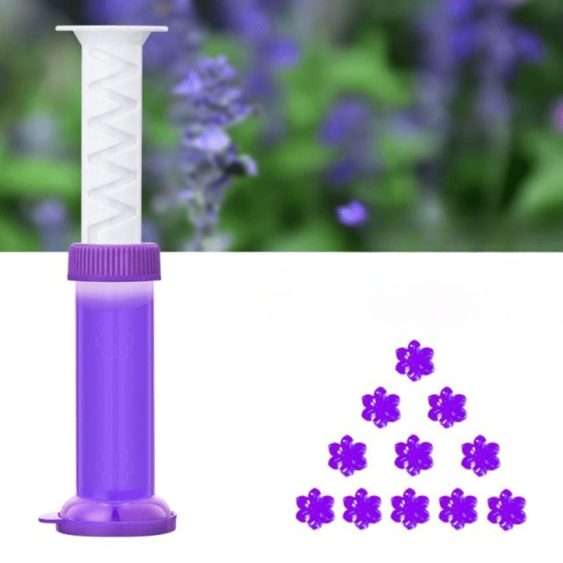 Limpiador de inodoro y ambientador con aroma floral duradero