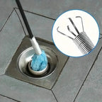 Limpiador de tuberías con 4 garras, herramienta flexible para desatascar desagües de cocina y baño