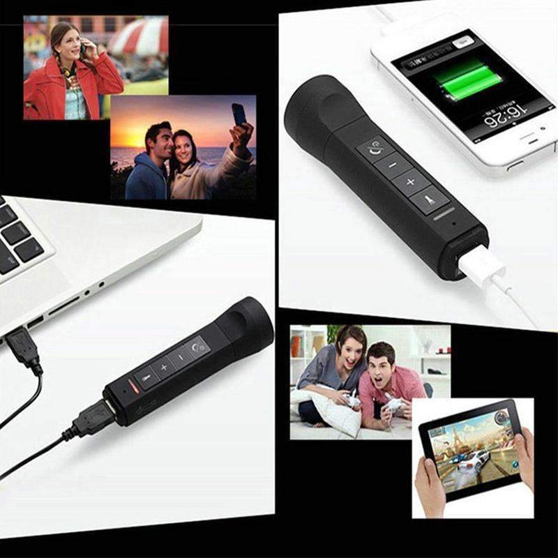Linterna inalámbrica 4 en 1 con altavoz Bluetooth y powerbank