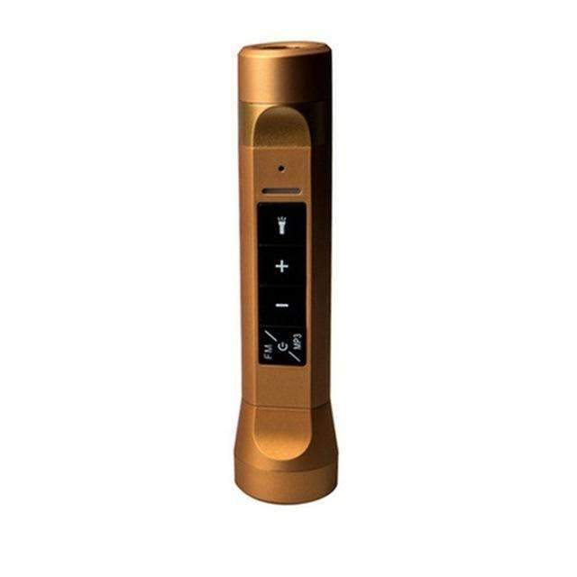 Linterna inalámbrica 4 en 1 con altavoz Bluetooth y powerbank