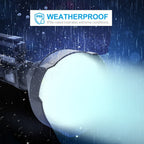 Linterna LED recargable de alta potencia 90.000 lúmenes