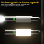 Linterna LED recargable con filtros de colores y función de luz de camping
