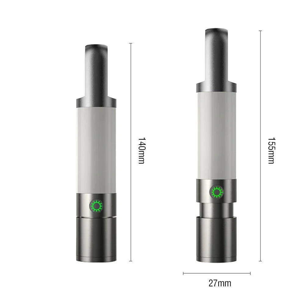 Linterna LED recargable con filtros de colores y función de luz de camping